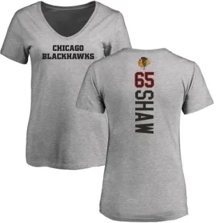 Andrew Shaw Women's Chicago Blackhawks Backer T-Shirt - Ash