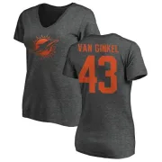 Andrew Van Ginkel Women's Miami Dolphins One Color T-Shirt - Ash