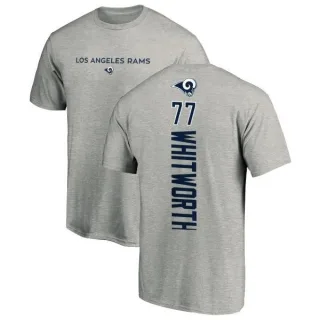 Andrew Whitworth Los Angeles Rams Backer T-Shirt - Ash