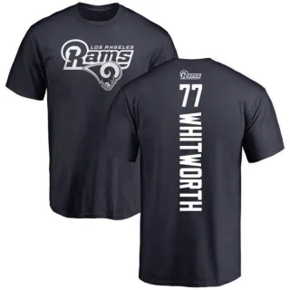 Andrew Whitworth Los Angeles Rams Backer T-Shirt - Navy