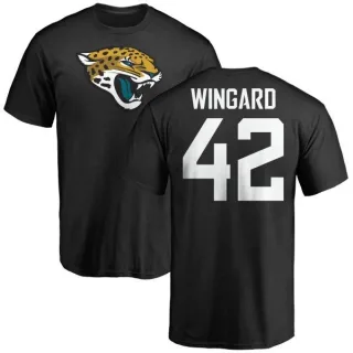 Andrew Wingard Jacksonville Jaguars Name & Number Logo T-Shirt - Black