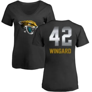 Andrew Wingard Women's Jacksonville Jaguars Midnight Mascot T-Shirt - Black