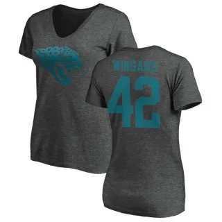 Andrew Wingard Women's Jacksonville Jaguars One Color T-Shirt - Ash