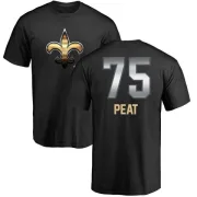 Andrus Peat New Orleans Saints Midnight Mascot T-Shirt - Black