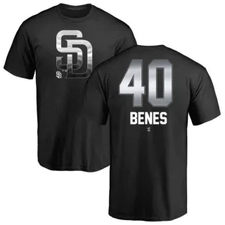 Andy Benes San Diego Padres Midnight Mascot T-Shirt - Black