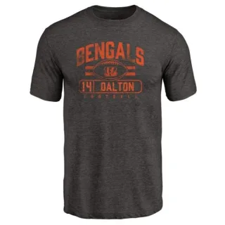 Andy Dalton Cincinnati Bengals Flanker Tri-Blend T-Shirt - Black