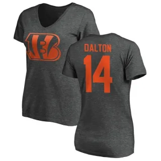 Andy Dalton Women's Cincinnati Bengals One Color T-Shirt - Ash