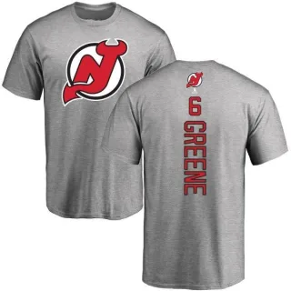 Andy Greene New Jersey Devils Backer T-Shirt - Ash