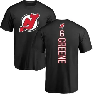 Andy Greene New Jersey Devils Backer T-Shirt - Black