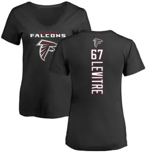 Andy Levitre Women's Atlanta Falcons Backer Slim Fit T-Shirt - Black