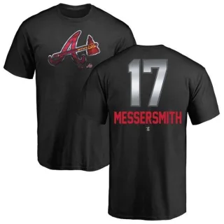 Andy Messersmith Atlanta Braves Midnight Mascot T-Shirt - Black