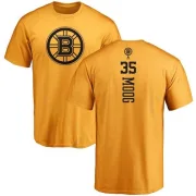 Andy Moog Boston Bruins One Color Backer T-Shirt - Gold