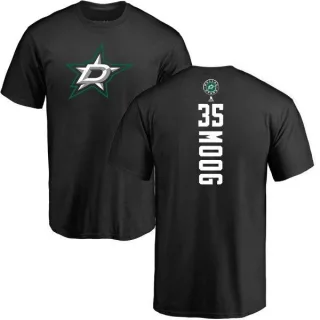 Andy Moog Dallas Stars Backer T-Shirt - Black