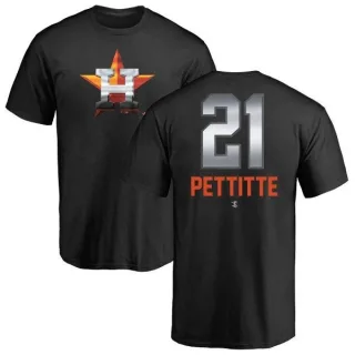 Andy Pettitte Houston Astros Midnight Mascot T-Shirt - Black