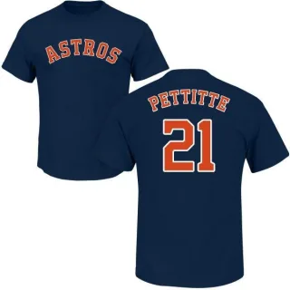 Andy Pettitte Houston Astros Name & Number T-Shirt - Navy