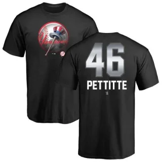 Andy Pettitte New York Yankees Midnight Mascot T-Shirt - Black