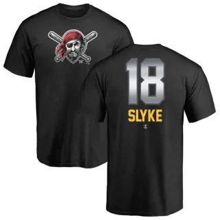 Andy Van Slyke Pittsburgh Pirates Midnight Mascot T-Shirt - Black