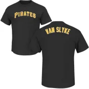 Andy Van Slyke Pittsburgh Pirates Name & Number T-Shirt - Black