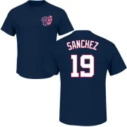 Anibal Sanchez Washington Nationals Name & Number T-Shirt - Navy