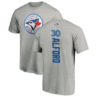 Anthony Alford Toronto Blue Jays Backer T-Shirt - Ash