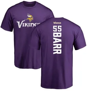 Anthony Barr Minnesota Vikings Backer T-Shirt - Purple