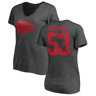 Anthony Hitchens Women's Kansas City Chiefs One Color T-Shirt - Ash