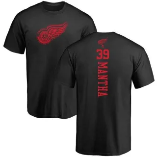 Anthony Mantha Detroit Red Wings One Color Backer T-Shirt - Black