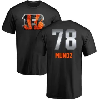 Anthony Munoz Cincinnati Bengals Midnight Mascot T-Shirt - Black