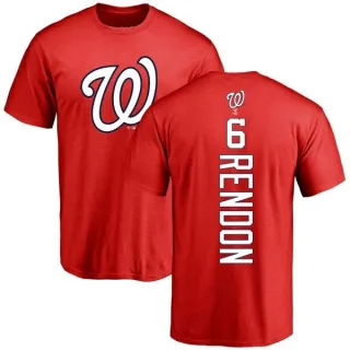 Anthony Rendon Washington Nationals Backer T-Shirt - Red