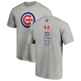 Anthony Rizzo Chicago Cubs Backer T-Shirt - Ash