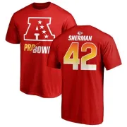 Anthony Sherman Kansas City Chiefs AFC 2019 Pro Bowl Red Name & Number T-Shirt