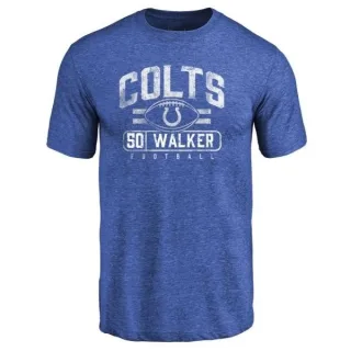 Anthony Walker Indianapolis Colts Flanker Tri-Blend T-Shirt - Royal