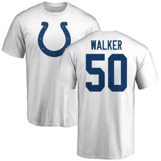 Anthony Walker Indianapolis Colts Name & Number Logo T-Shirt - White