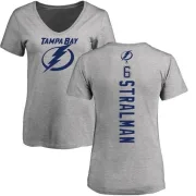 Anton Stralman Women's Tampa Bay Lightning Backer T-Shirt - Ash