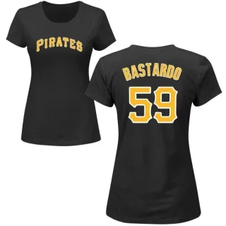 Antonio Bastardo Women's Pittsburgh Pirates Name & Number T-Shirt - Black