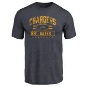 Antonio Gates Los Angeles Chargers Flanker Tri-Blend T-Shirt - Navy