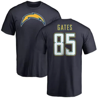 Antonio Gates Los Angeles Chargers Name & Number T-Shirt - Navy