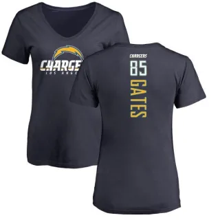 Antonio Gates Women's Los Angeles Chargers Backer T-Shirt - Navy