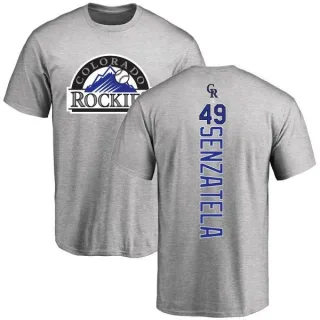 Antonio Senzatela Colorado Rockies Backer T-Shirt - Ash