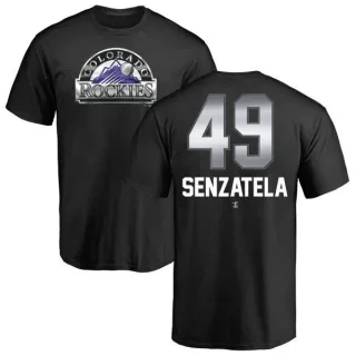 Antonio Senzatela Colorado Rockies Midnight Mascot T-Shirt - Black