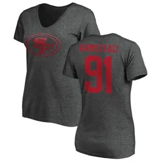 Arik Armstead Women's San Francisco 49ers One Color T-Shirt - Ash