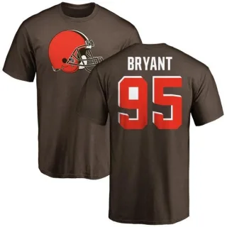 Armonty Bryant Cleveland Browns Name & Number Logo T-Shirt - Brown