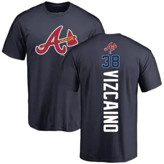 Arodys Vizcaino Atlanta Braves Backer T-Shirt - Navy