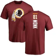 Art Monk Washington Redskins Backer T-Shirt - Maroon