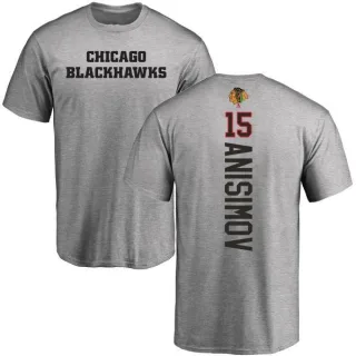 Artem Anisimov Chicago Blackhawks Backer T-Shirt - Ash