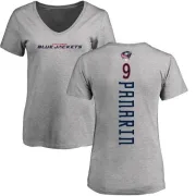 Artemi Panarin Women's Columbus Blue Jackets Backer T-Shirt - Ash