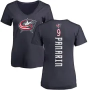 Artemi Panarin Women's Columbus Blue Jackets Backer T-Shirt - Navy