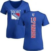 Artemi Panarin Women's New York Rangers Backer T-Shirt - Blue