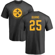 Artie Burns Pittsburgh Steelers One Color T-Shirt - Ash