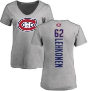 Artturi Lehkonen Women's Montreal Canadiens Backer T-Shirt - Ash